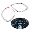 Front Speaker Trim Chrome for Harley Davidson Road Glide Custom FLTRX FLTR (2015–2018)