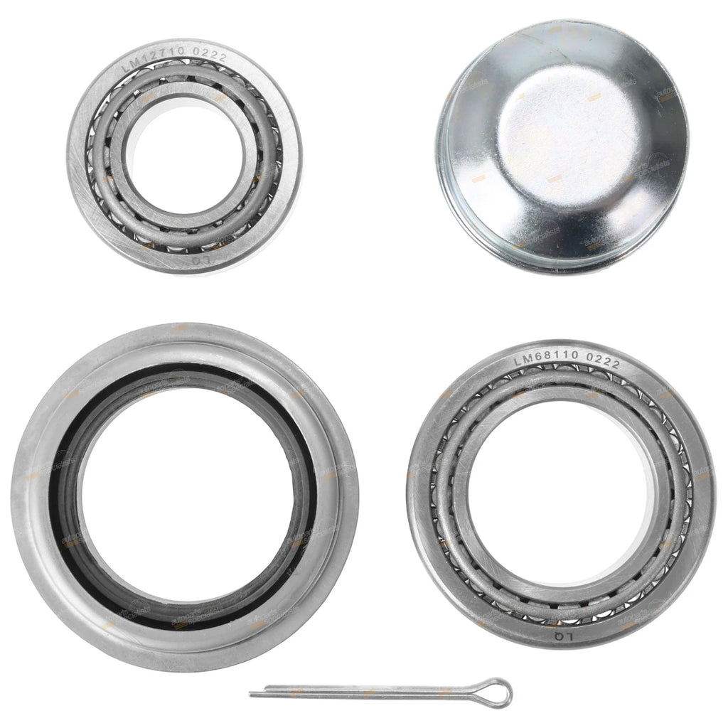 Trailer Wheel Bearing Kit for Ford Type Axles (45mm Square Axle)