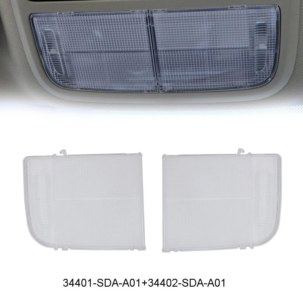 2X Roof Doom Light Lamp Lens Cover for HR-V (2016–2020)