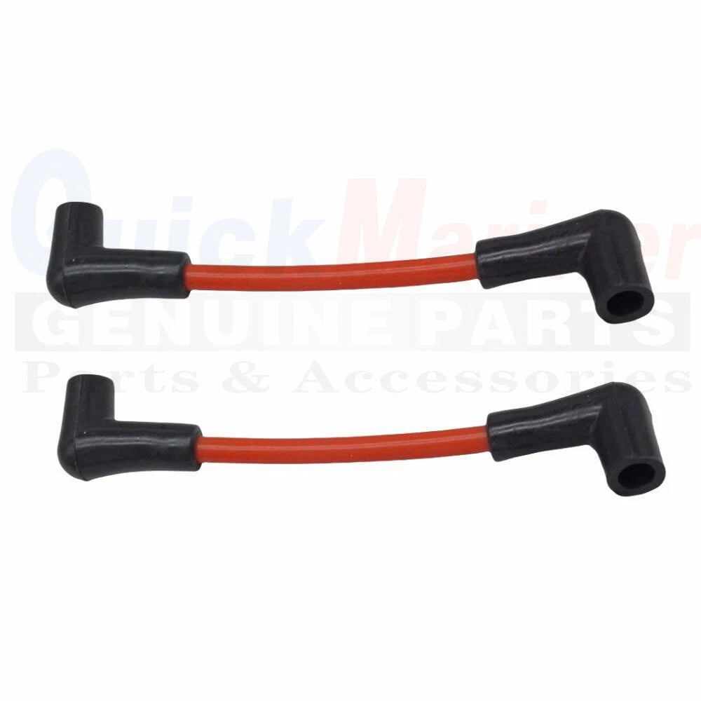 2X 18-8816-1 Spark Plug Wire Leads for OMC Johnson Evinrude