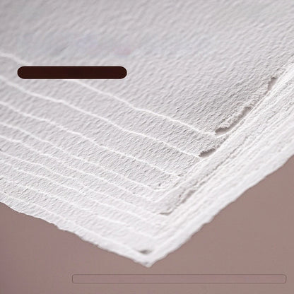 Medium Rough Texture Cotton Paper 300g Deckle Edge for Artists