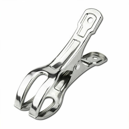 6X Stainless-Steel Heavy Duty Beach Towel Clips