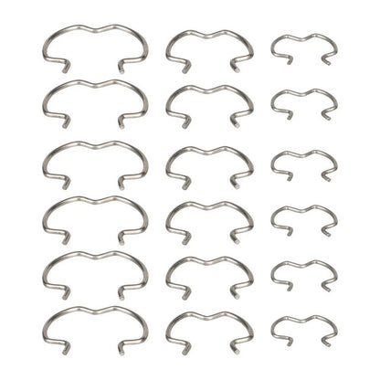 Quick Connect Clips Set 18 Pieces for Transmission Cooler Line Maintenance