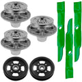 Deck Spindle Blade and Pulley Replacement for John Deere (2006–2014)