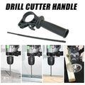 Drill Handle Fittings Inner Ring 40-43mm Plastic + Metal with Ruler