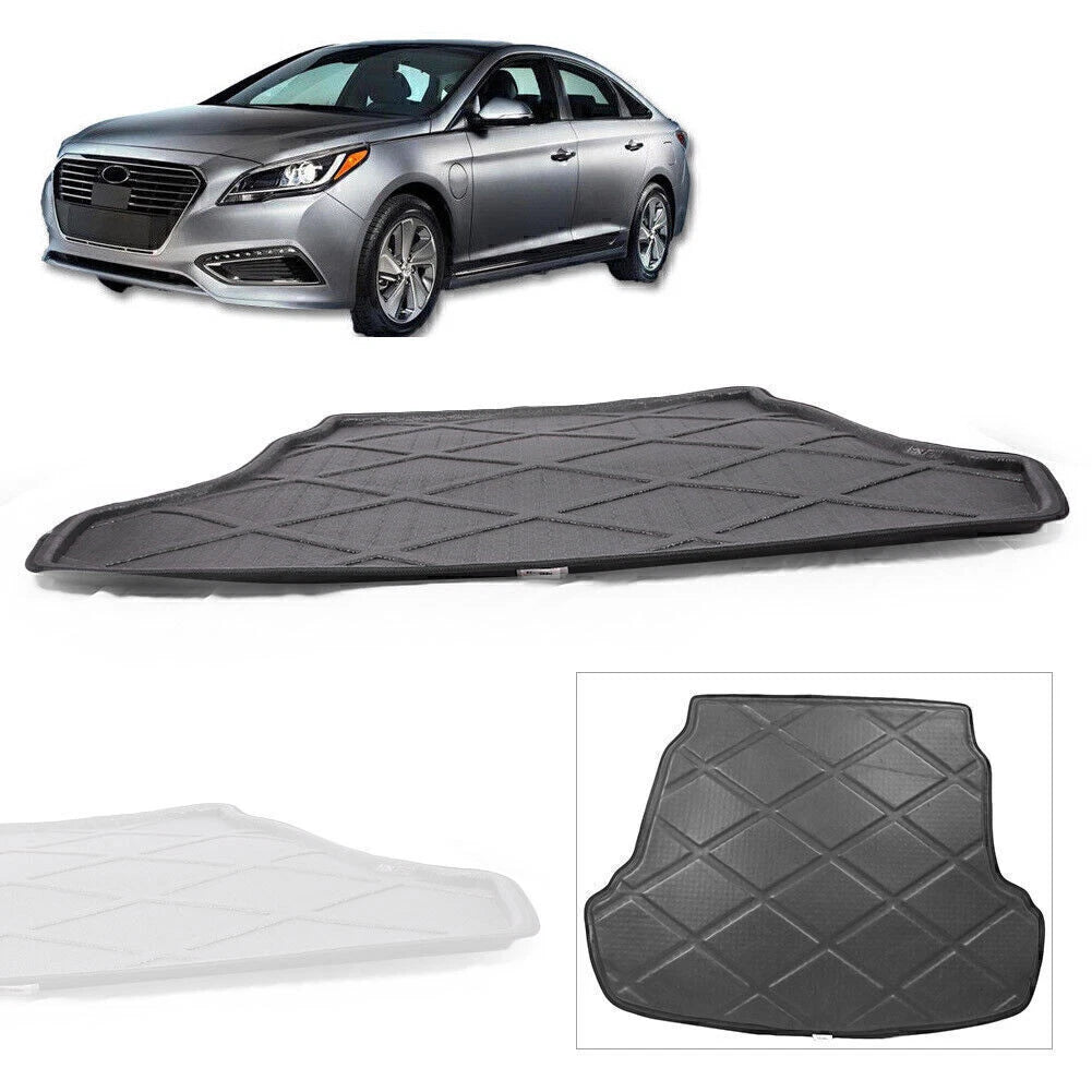 Trunk Cargo Cover Boot Liner Mat for Hyundai Sonata (2015–2017)