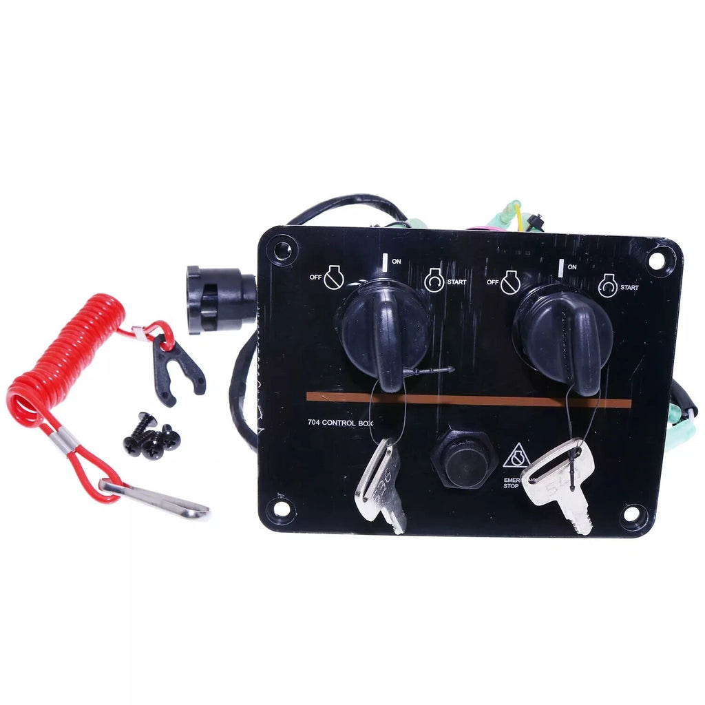 Dual Key Switch for Yamaha Outboards (6K1-82570-13-00, 6K1-82570-08-00)