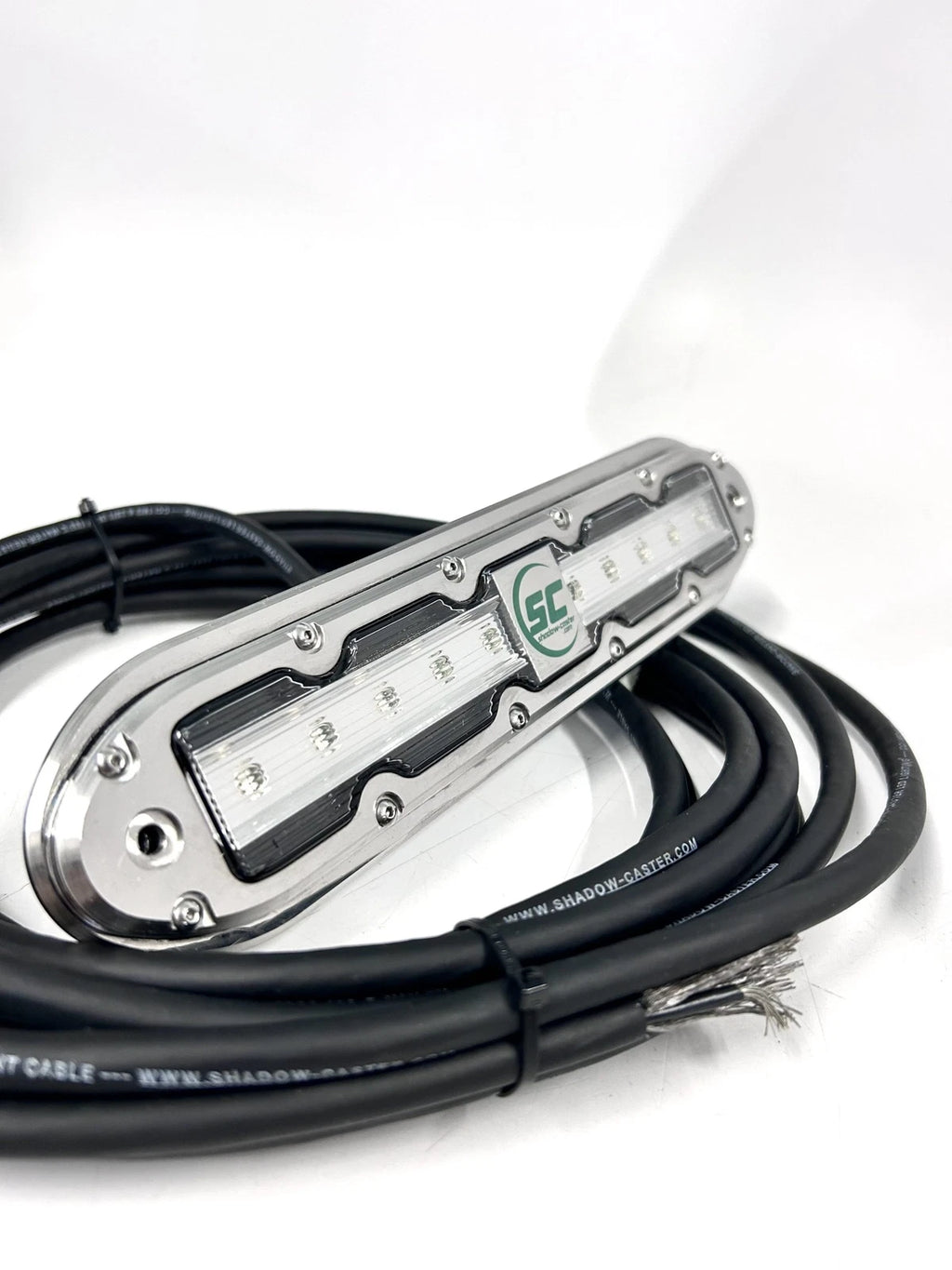 Shadow Caster SCM-10V2-AG Marine Surface Mount Green LED Lights (20')