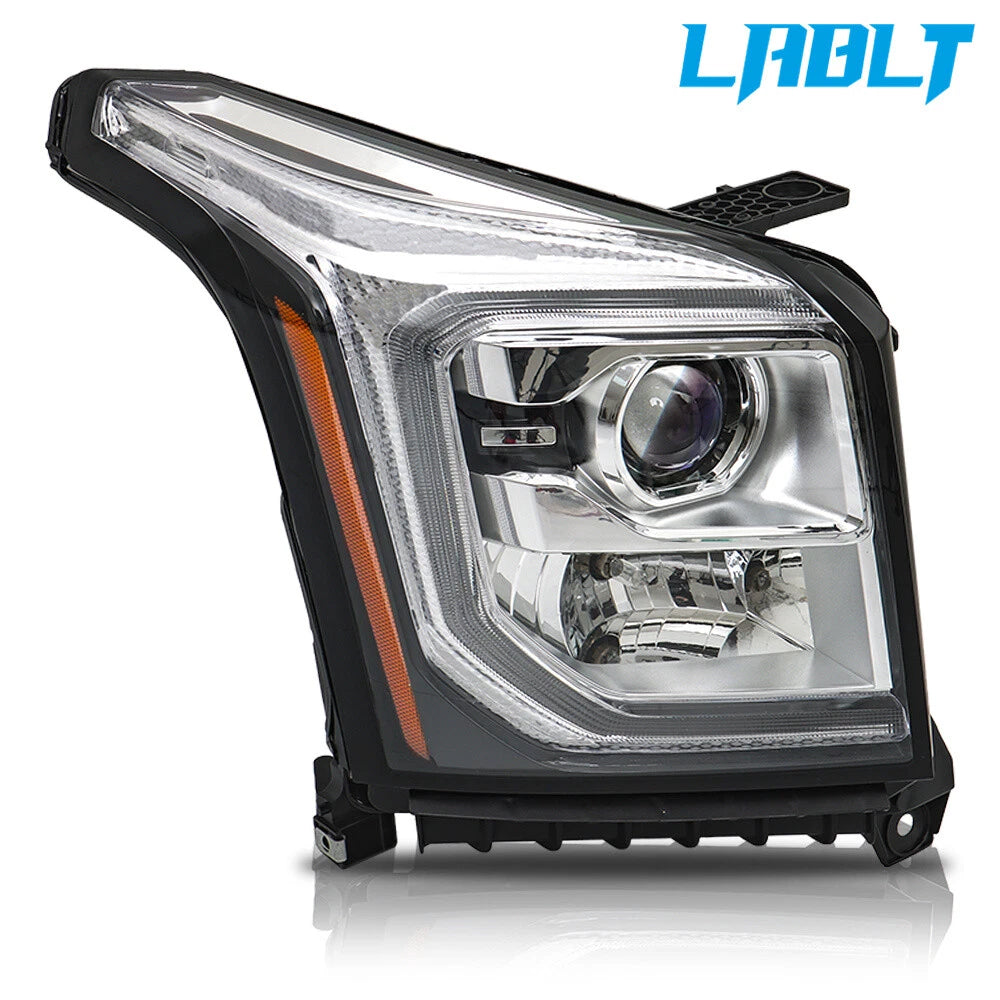 Right Halogen Headlight W/DRL for GMC Yukon/Yukon XL (2015–2017)
