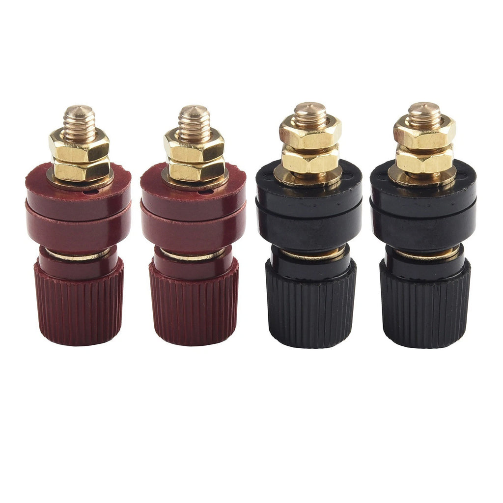 2 Pair Brass Binding Post M6 Thread 333 Type for Welding Machines