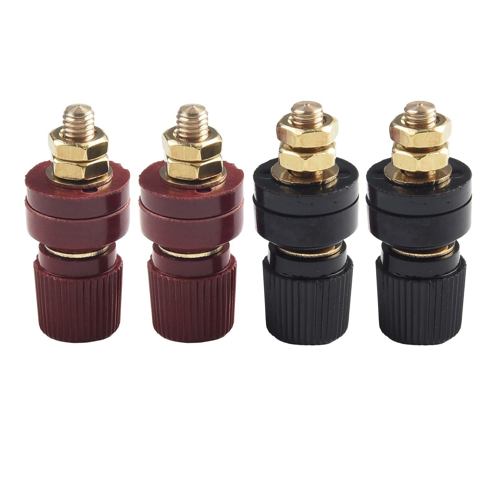 2 Pair Brass Binding Post M6 Thread 333 Type for Welding Machines