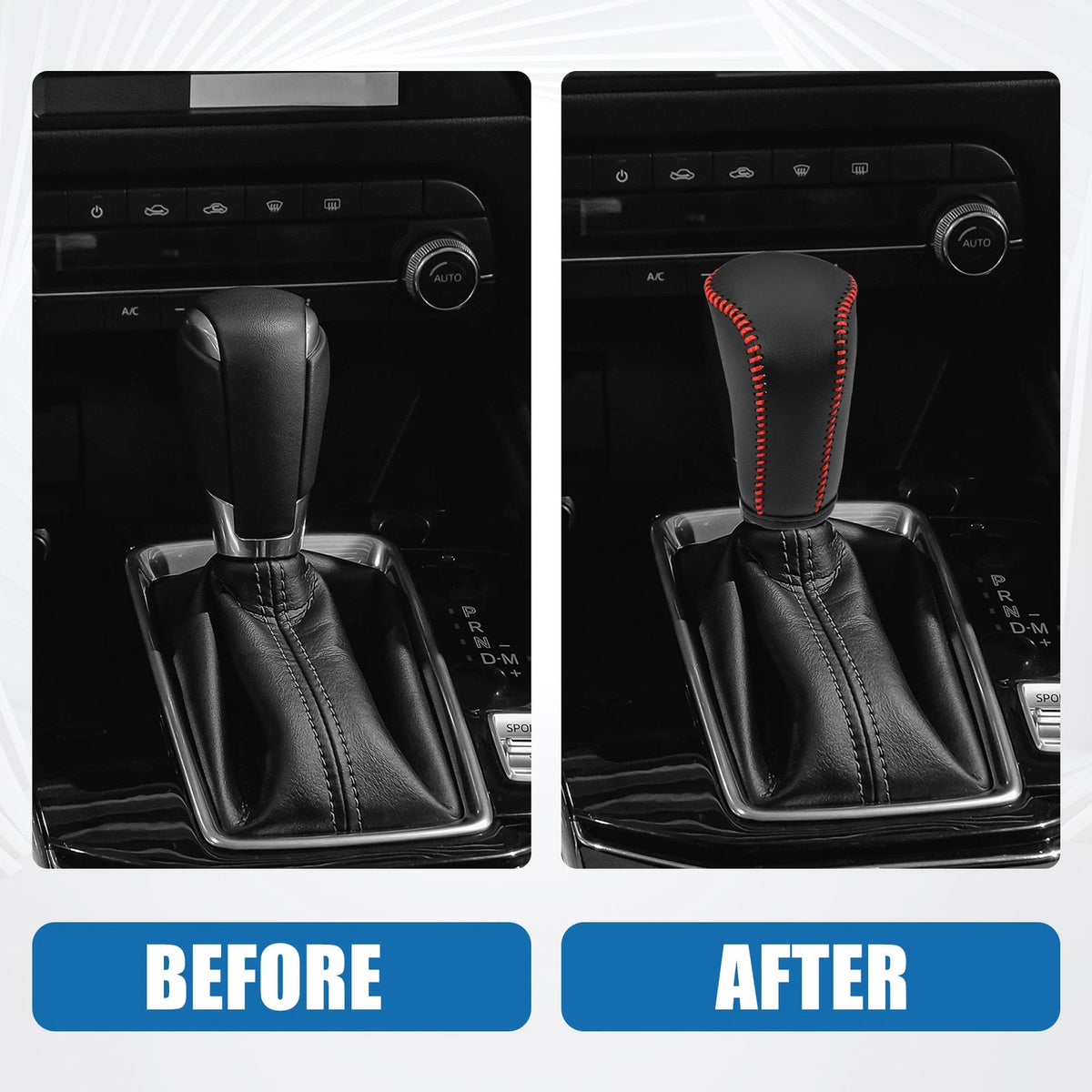 Gear Shifter Knob Cover Trim Replacement for Mazda CX-30 (2020–2025)