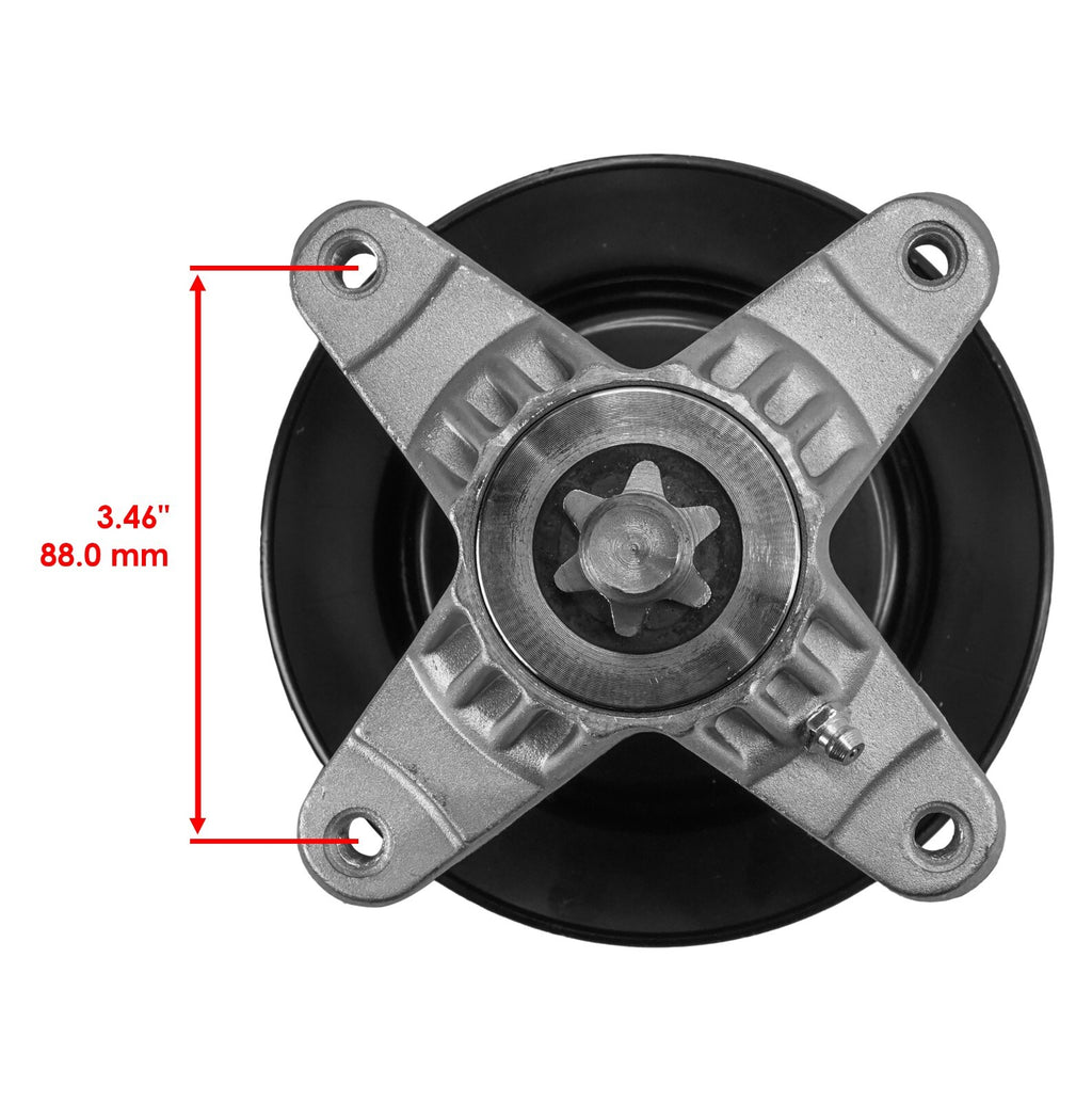 Spindle Assembly with Pulley Replacement for MTD Cub Cadet (2005–2015)
