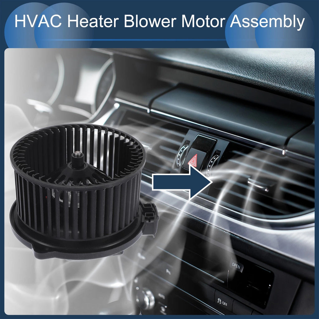 HVAC Blower Motor Assembly Replacement for Subaru Black (2014–2017)