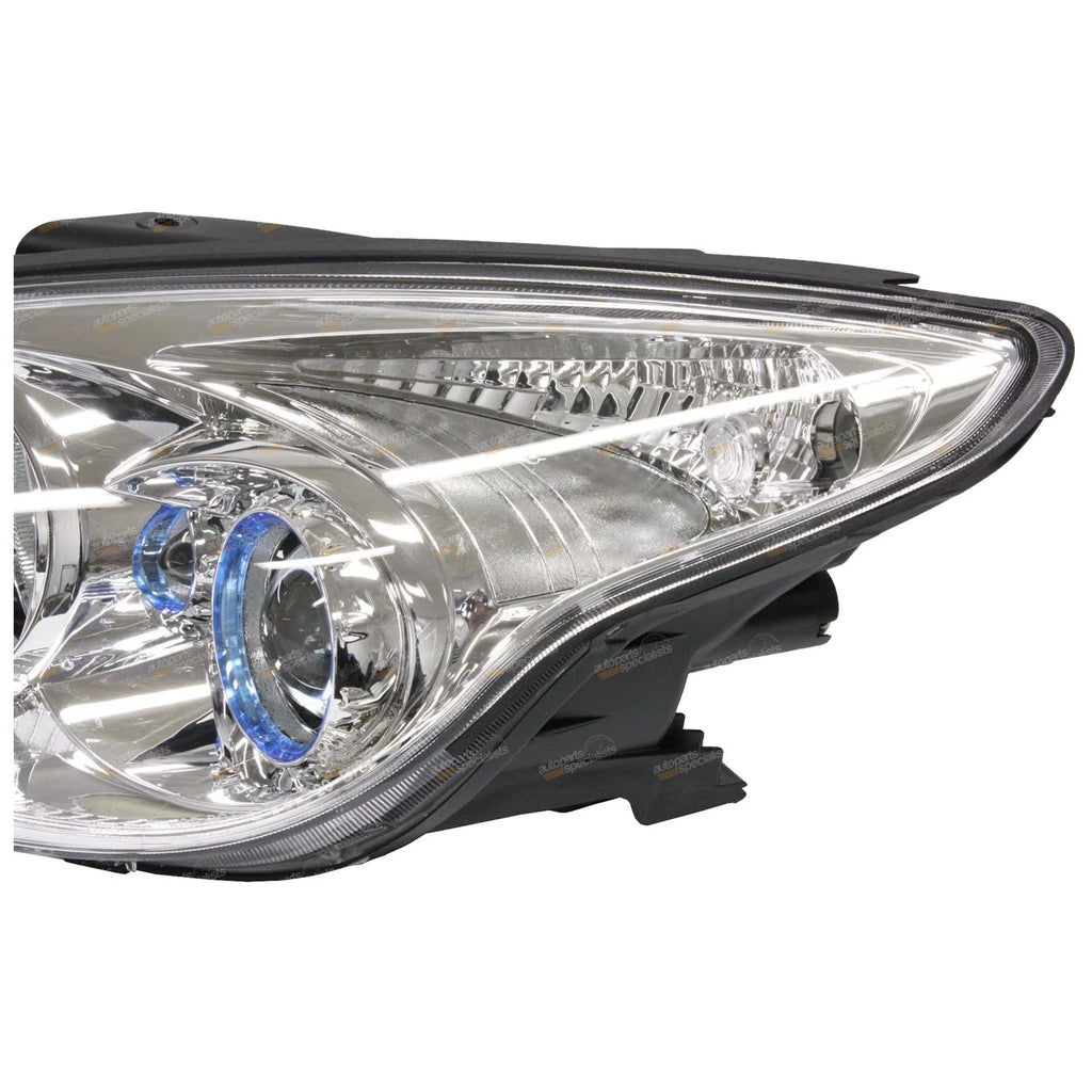 LH Chrome Headlight for Hyundai i30 FD (2007–2009)