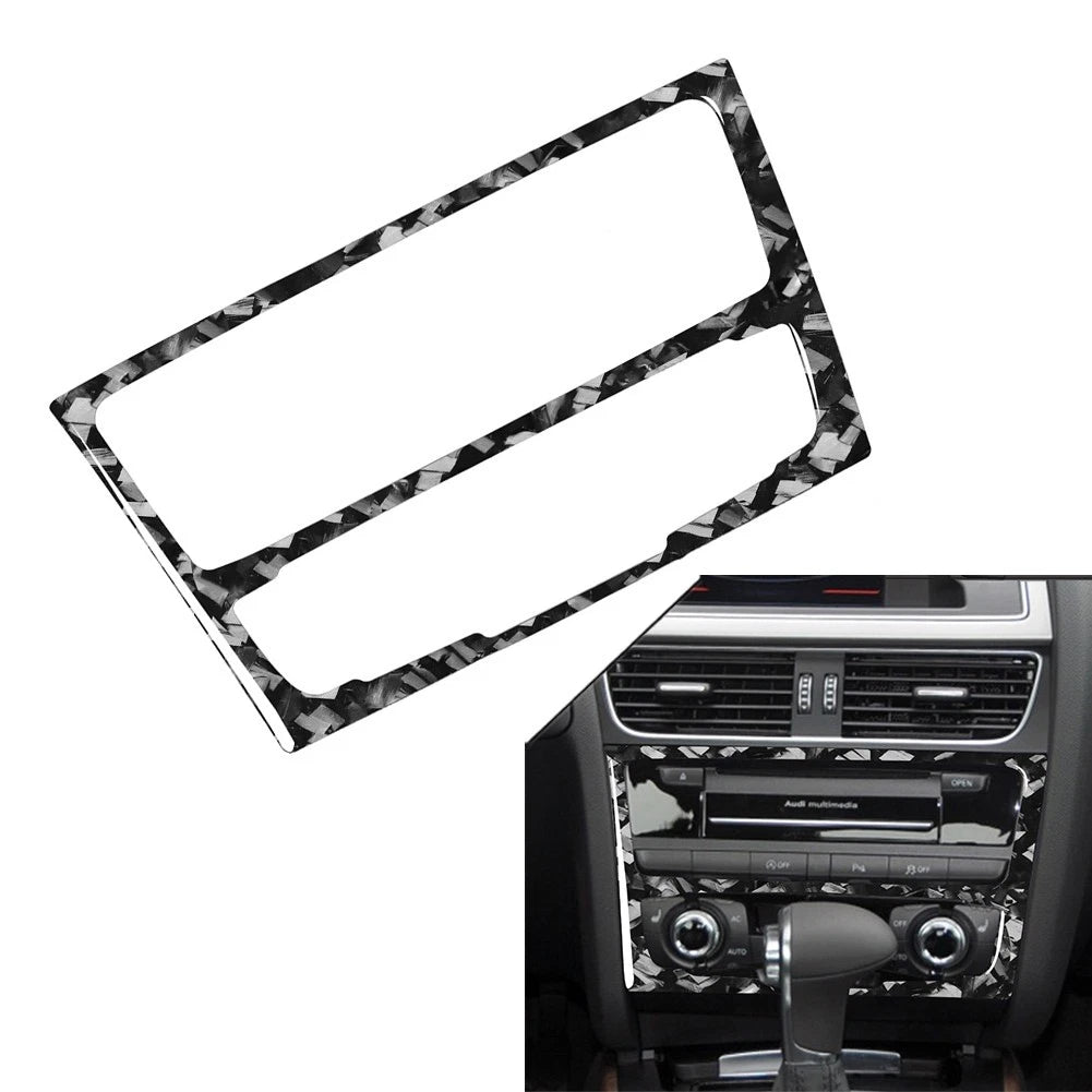 1X Center Console CD Panel Cover Trim For Audi A4 A5 S4 S5 RS4 RS5 Q5 SQ5