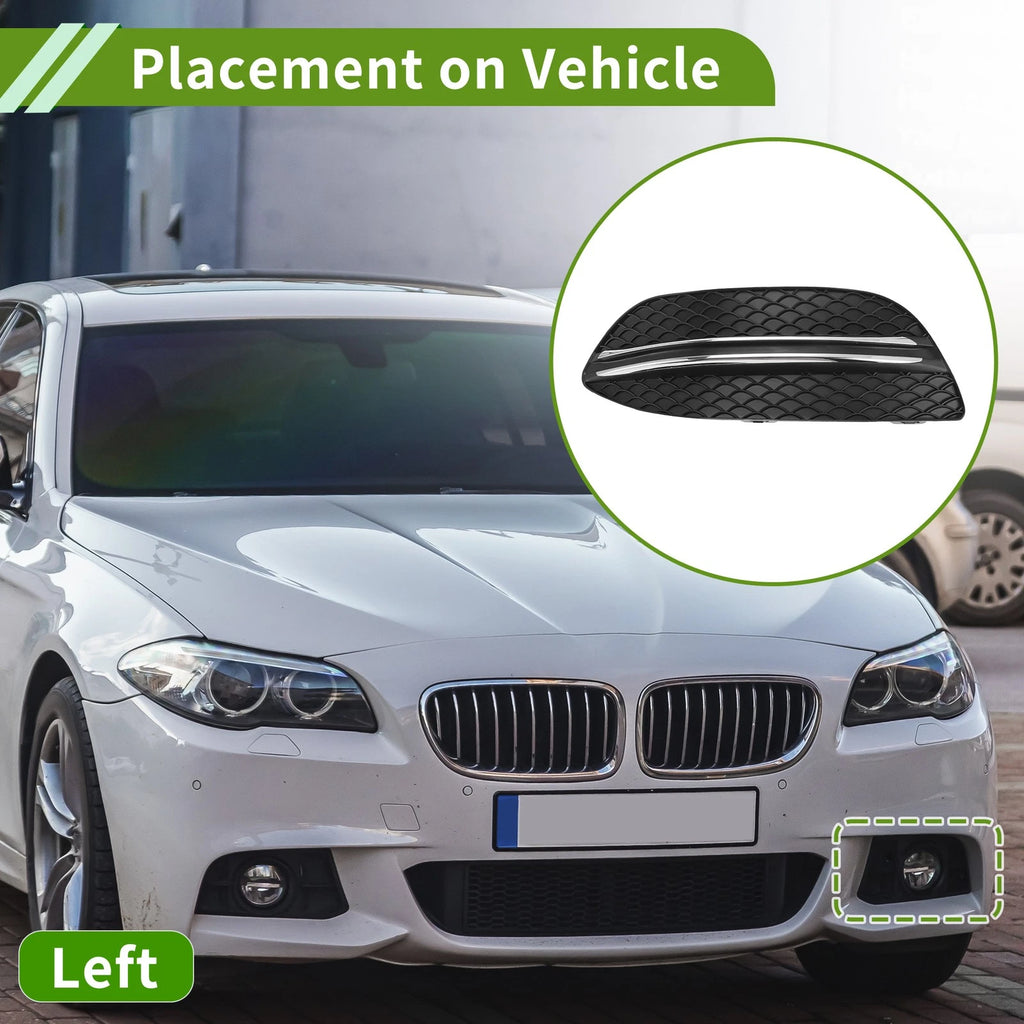 Front Left Fog Light Grill for Mercedes Benz C-Class (2015–2018)