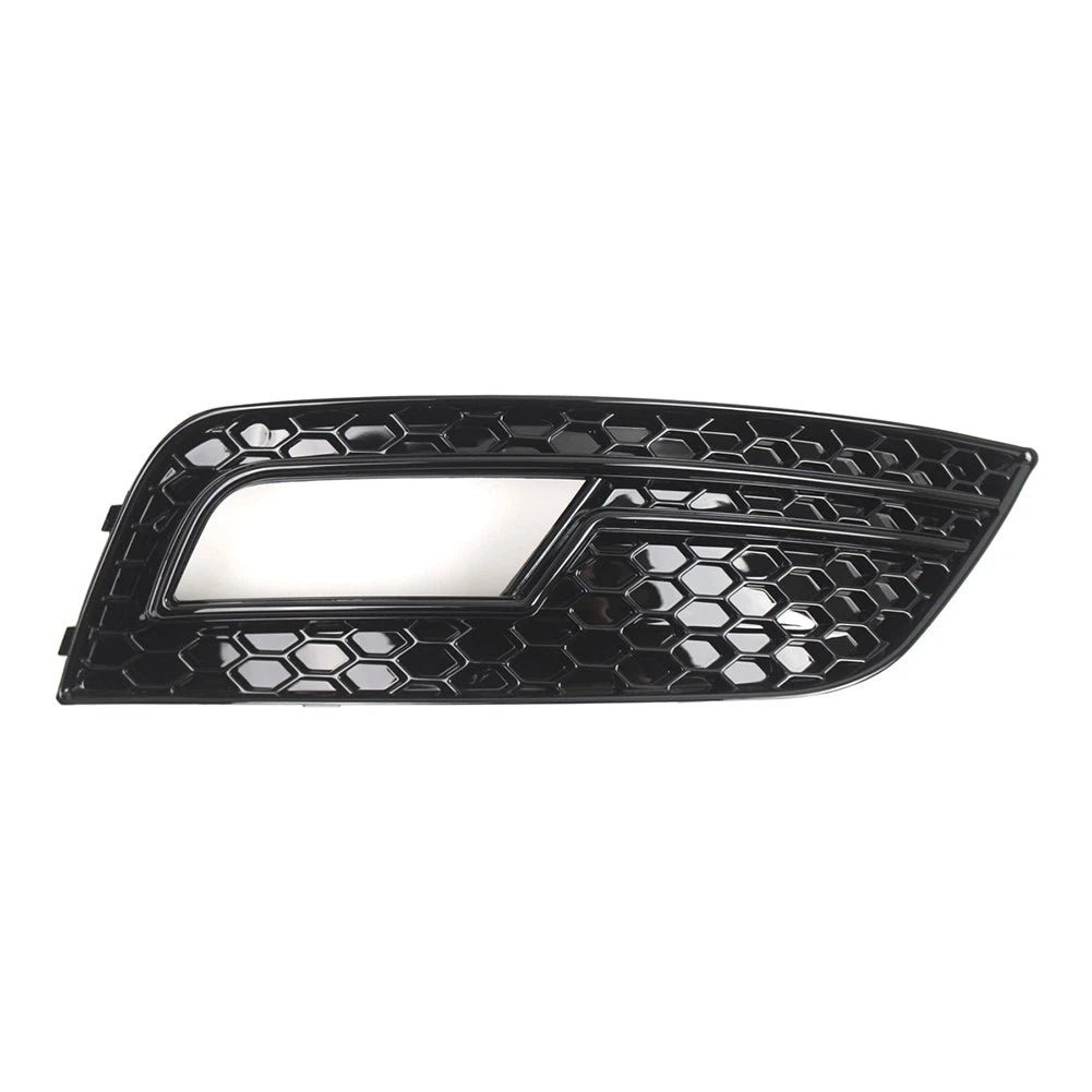 Fog Light Grille Cover Right Side for Audi A4 (2013–2016) Glossy Black