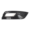Fog Light Grille Cover Right Side for Audi A4 (2013–2016) Glossy Black