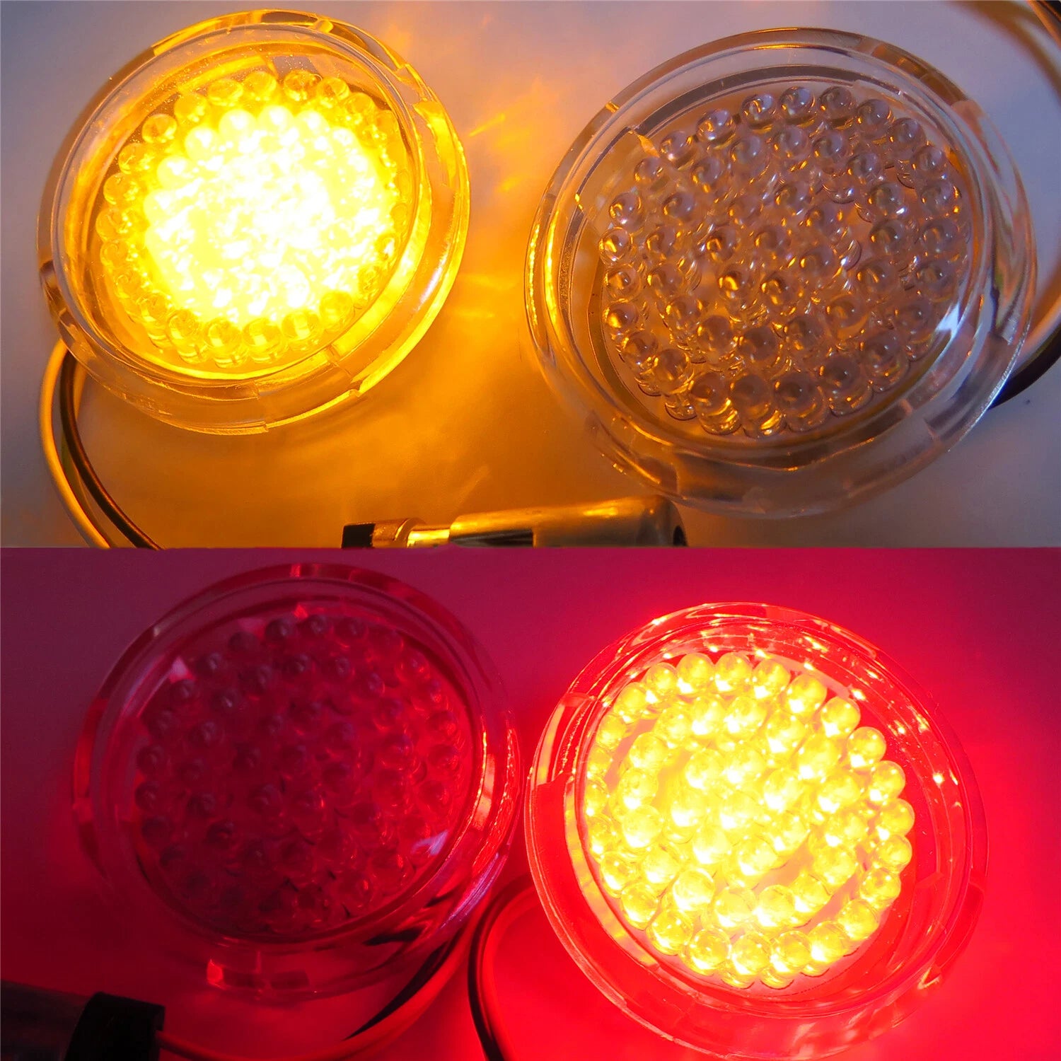 Bullet LED Turn Signal Light 1157 Insert for Harley
