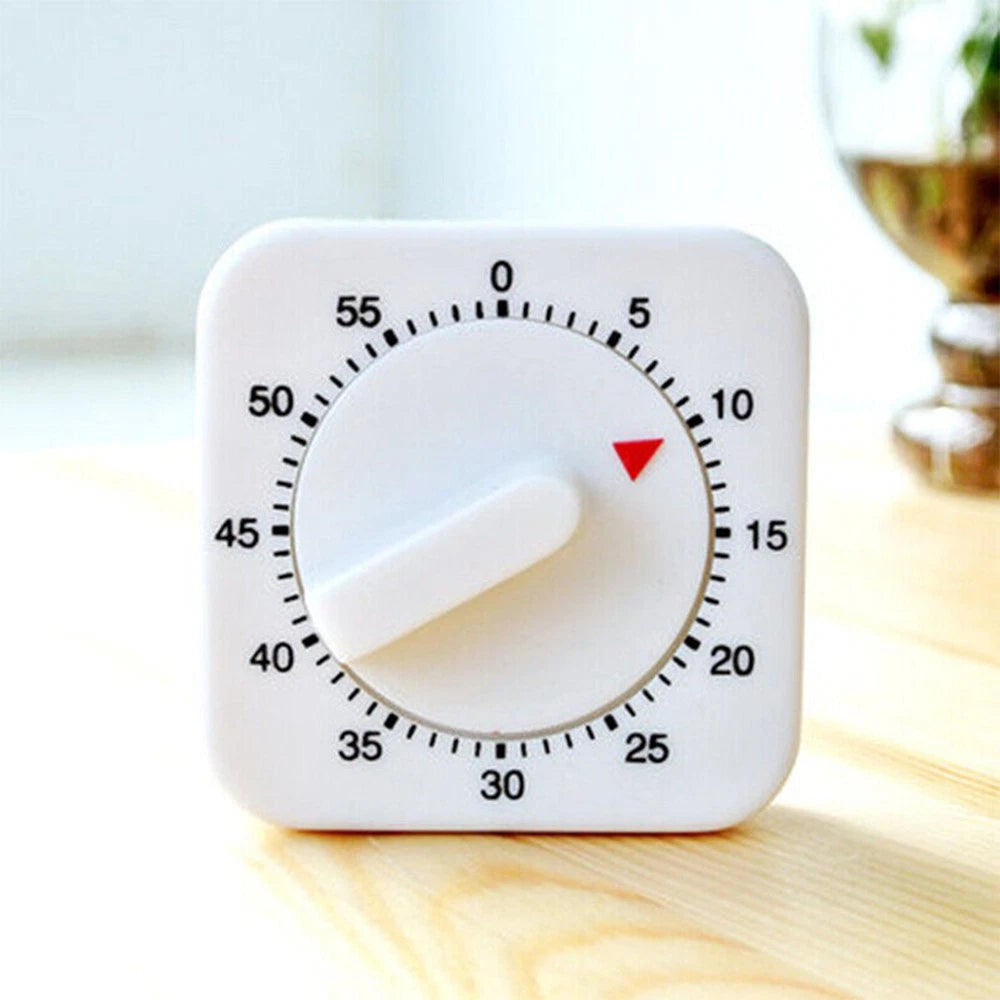 60-Minute Mechanical Timer for Kitchen Cooking Tool