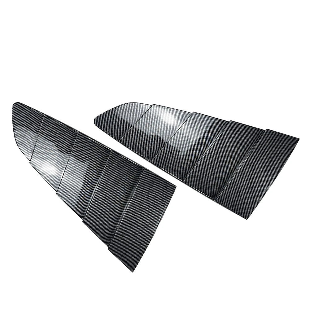 Rear Side Quarter Window Louvers Cover for Ford Mustang (2015–2023)