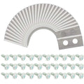 30 Replacement Blades for Lawn Mower (Universal Fit)