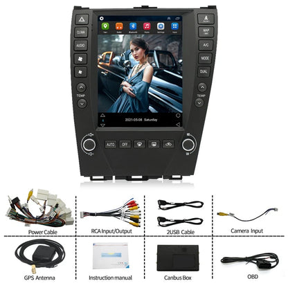 9.7" Android 11 Stereo Radio GPS for Lexus ES Series (2006–2012)