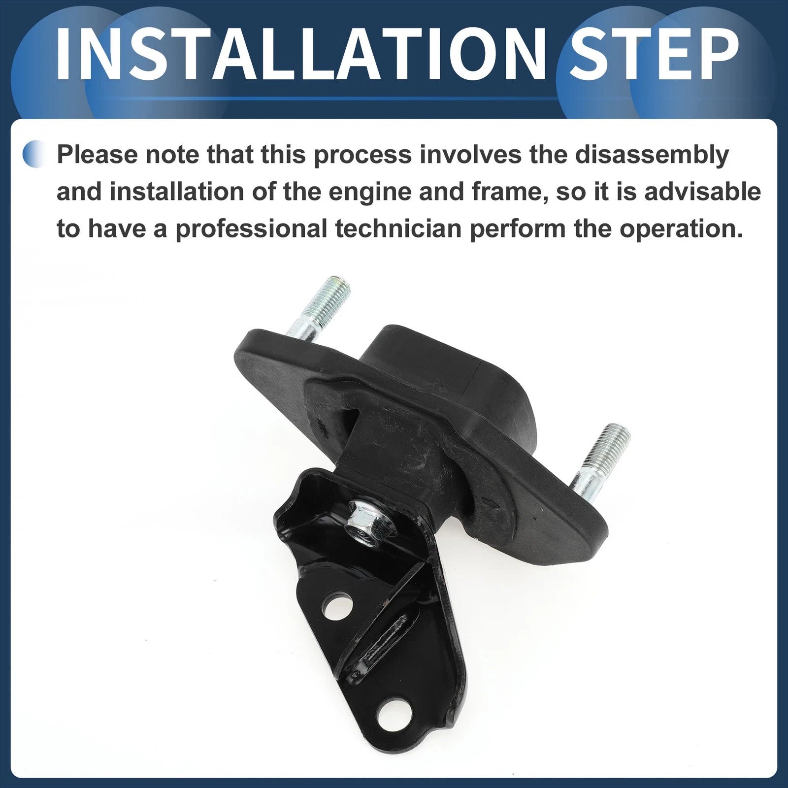 Engine Motor Mount Transmission Motor Mount Replacement for Honda Accord (2008–2012)