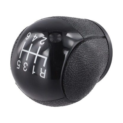 6 Speed Shift Knob for Ford Transit Mk7 (2014–2023) - Black Silver