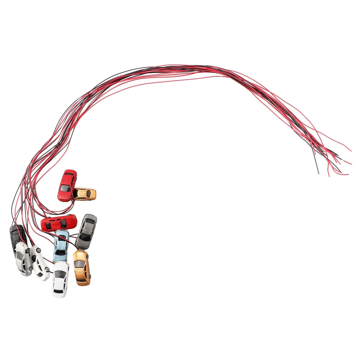 10pcs Model Car Toy Parts for Scenery (12V/20mA)