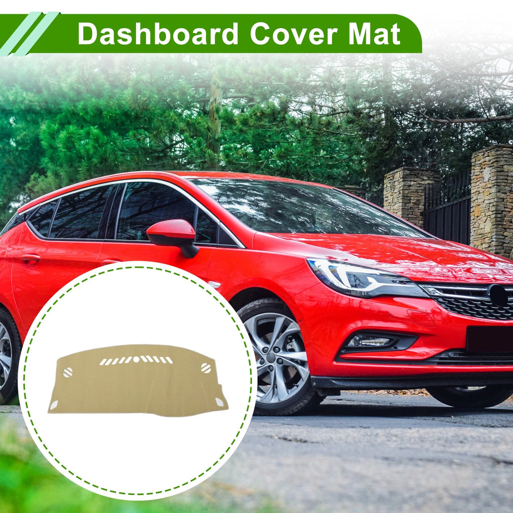 Dashboard Cover for Opel Astra K (2016–2019) Polyester Beige