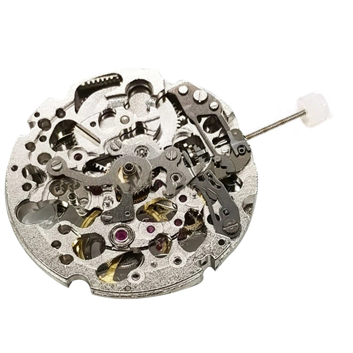 Miyota 8N24 21 Jewels Skeleton Automatic Mechanical Watch Movement