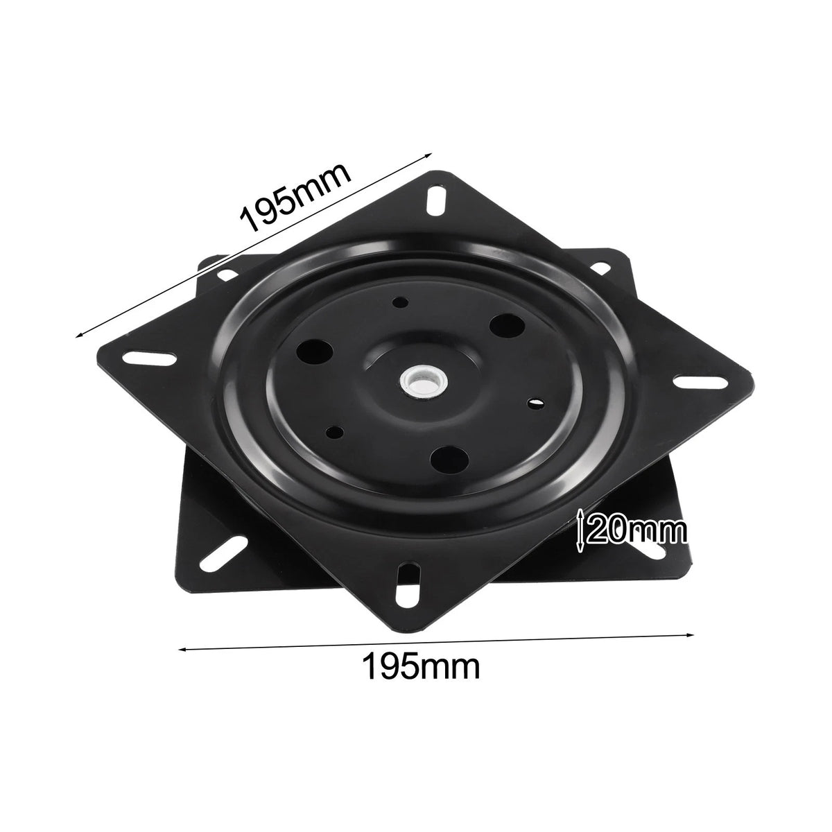 360 Degree Steel Ball Bearing Swivel Plate for Chairs and Stools