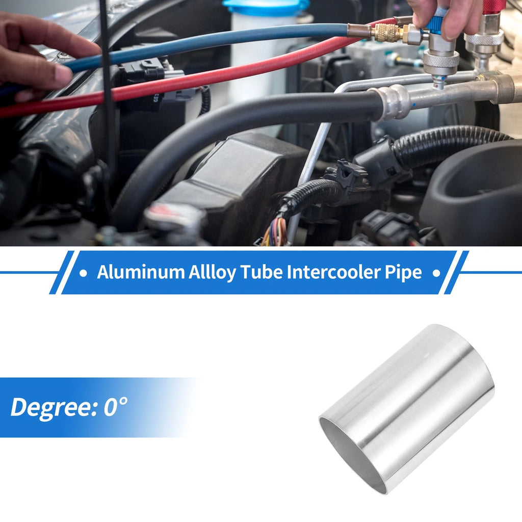 4" OD Straight 6061 Aluminum Intercooler Pipe for Universal (Fits Various)