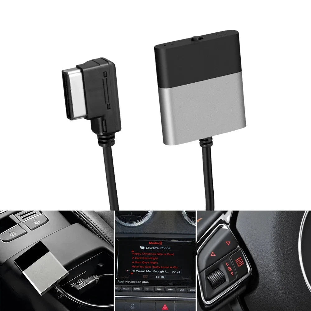 AMI Music Interface Bluetooth 5.0 AUX Adapter for Mercedes Benz C63/GLK350 (2010–2016)