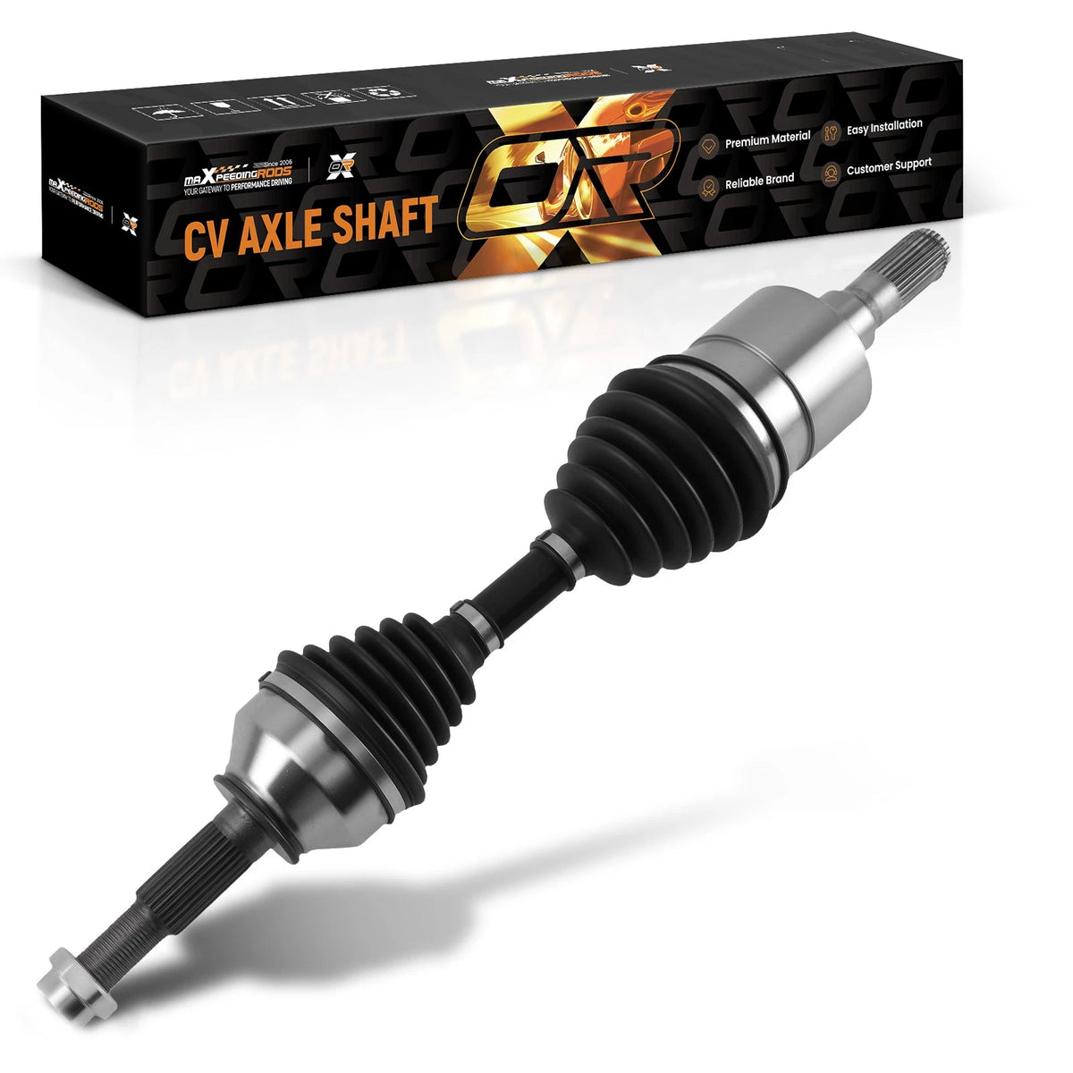 Front Left Right CV Axle Set for Chevrolet Colorado GMC Canyon (2004–2012) 4WD