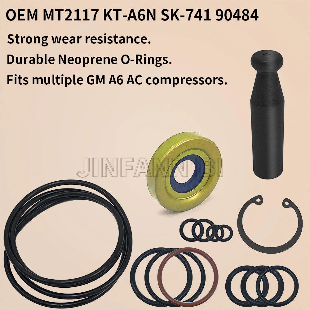 Compressor Reseal Kit for GM A6 AC (90484)