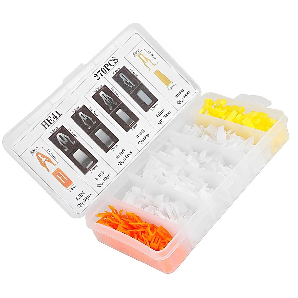 270Pcs Dashboard Trim Clips for Universal Vehicles (Universal)