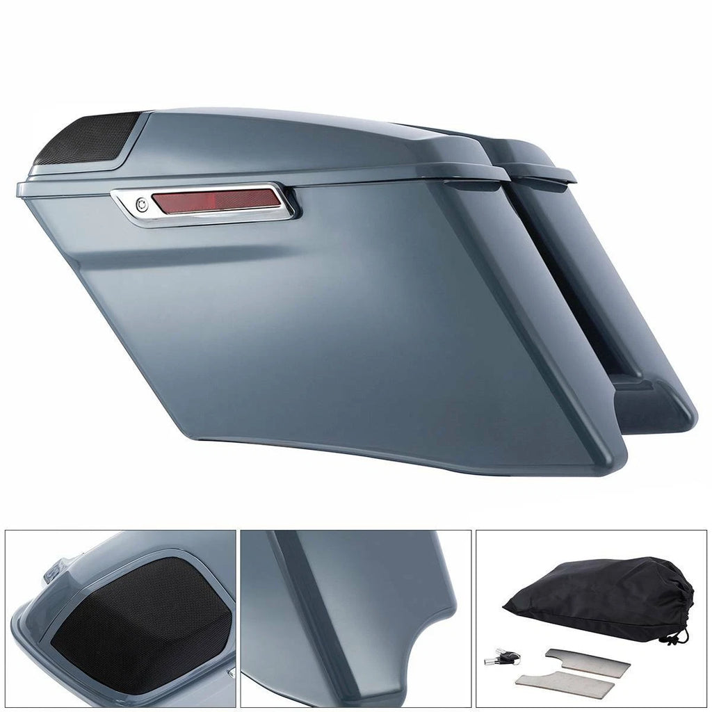 Inner Outer Fairings for Harley Road Glide (2014–2023) 4" Stretched Saddlebags