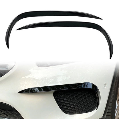 Front Bumper Lip Splitter Spoiler for Mercedes Benz GLB X247 (2020–2021) Black