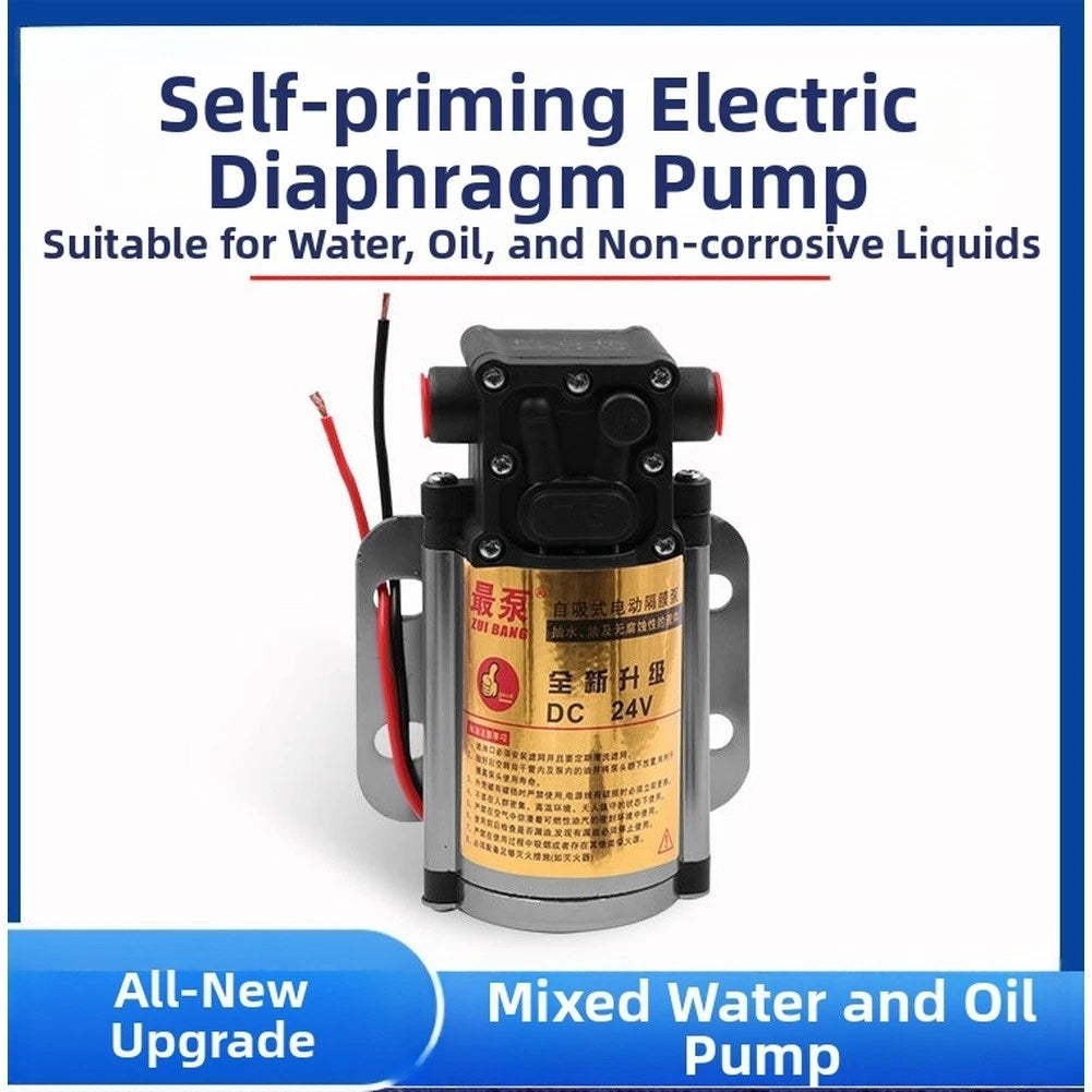 24V DC Pump for Agricultural Irrigation (Compact Design)