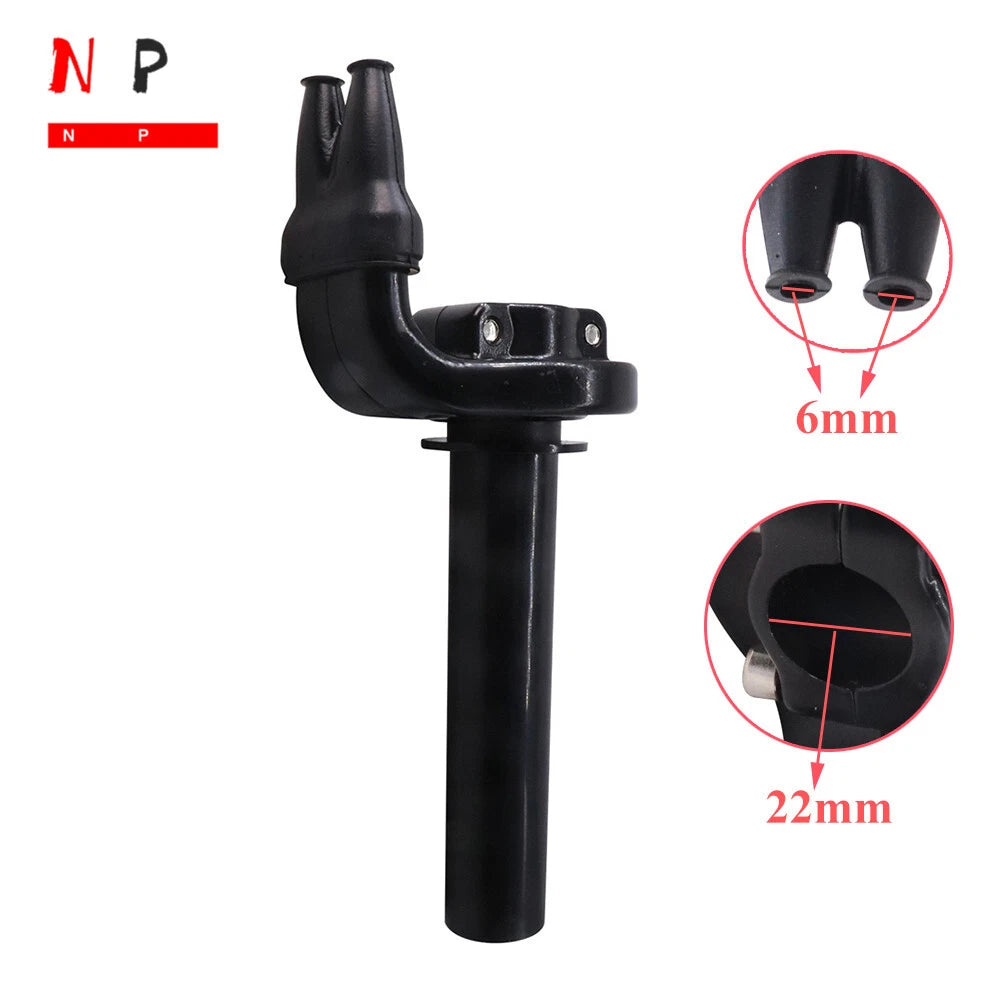 Twist Throttle Accelerator Grip & Cable for Kawasaki KX250F (2004–2010)