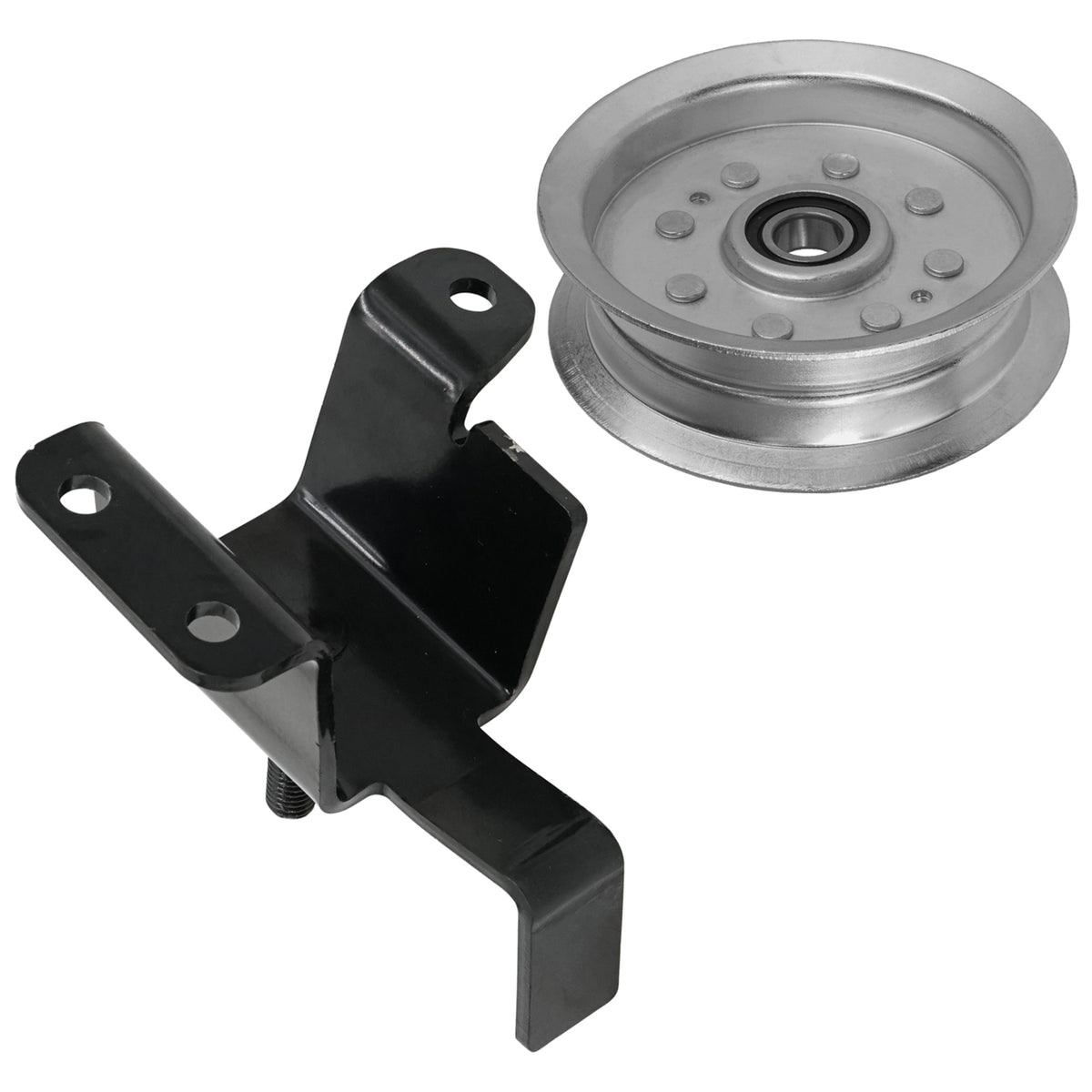Deck Idler Bracket Repair Kit with Pulley for John Deere 102–135 (D120)