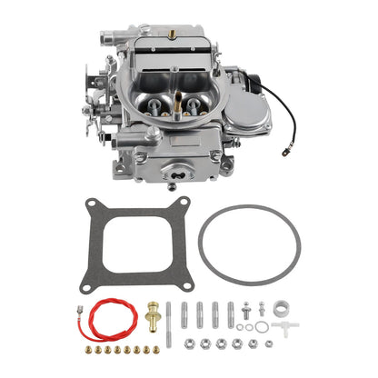 4 Barrel Carburetor 600 CFM Electric Choke for Chevy 327, Ford Thunderbird 390