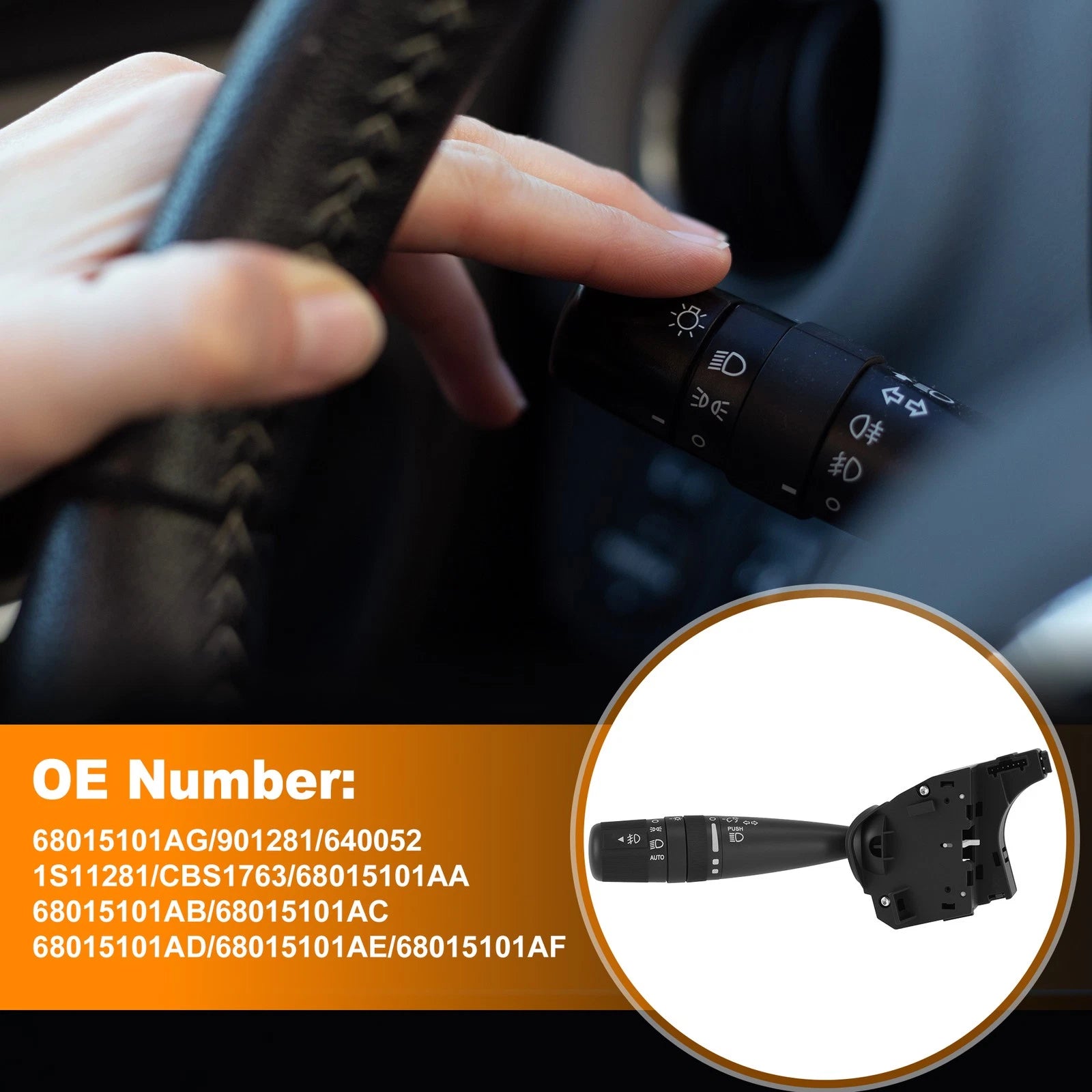 Turn Signal Switch Lever Replacement for Dodge Avenger Journey (2008–2015)