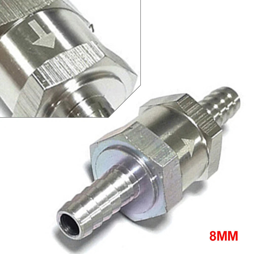 One Way Check Valve for Gas or Diesel Fuel 8mm (Universal)