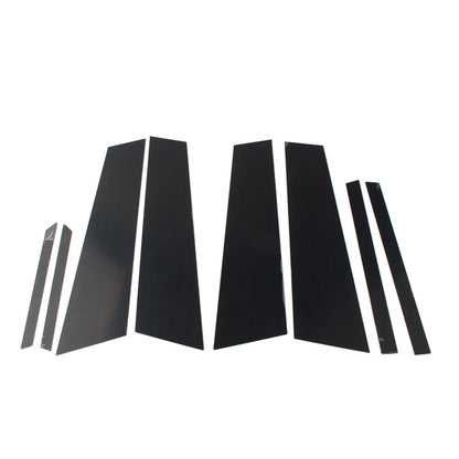 8 Pcs Bright Black Door Window Pillar Post Trim for BMW X2 F39 (2018–2021)