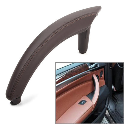 1Pcs Leather Door Trim Pull Handle Left Side for BMW X5 X6 (2007–2013)