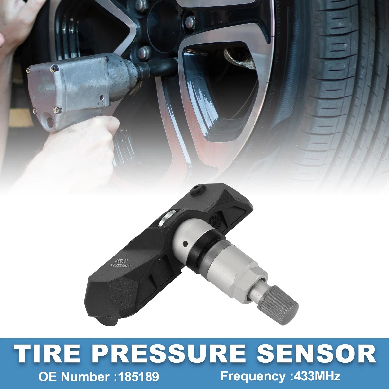 Tire Pressure Sensor TPMS Replacement for Audi A8 (2009–2016) 433MHz